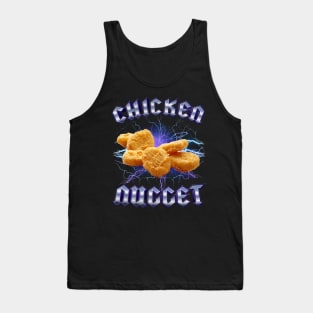 Tender Chicken Nugget Love, Tee Triumph for Culinary Aficionados Tank Top